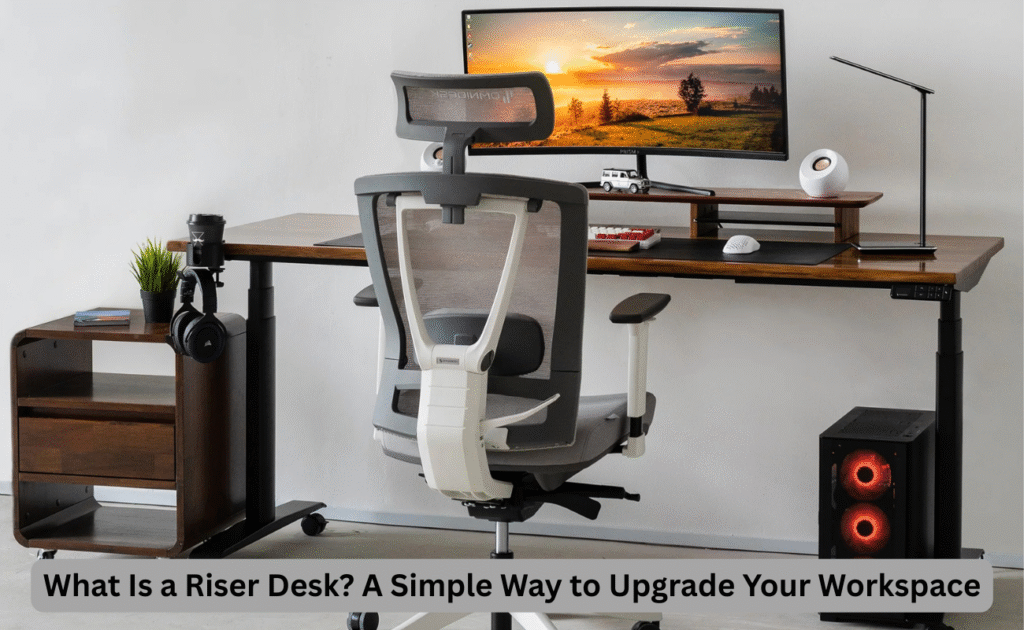 What Is a Riser Desk A Simple Way to Upgrade Your Workspace