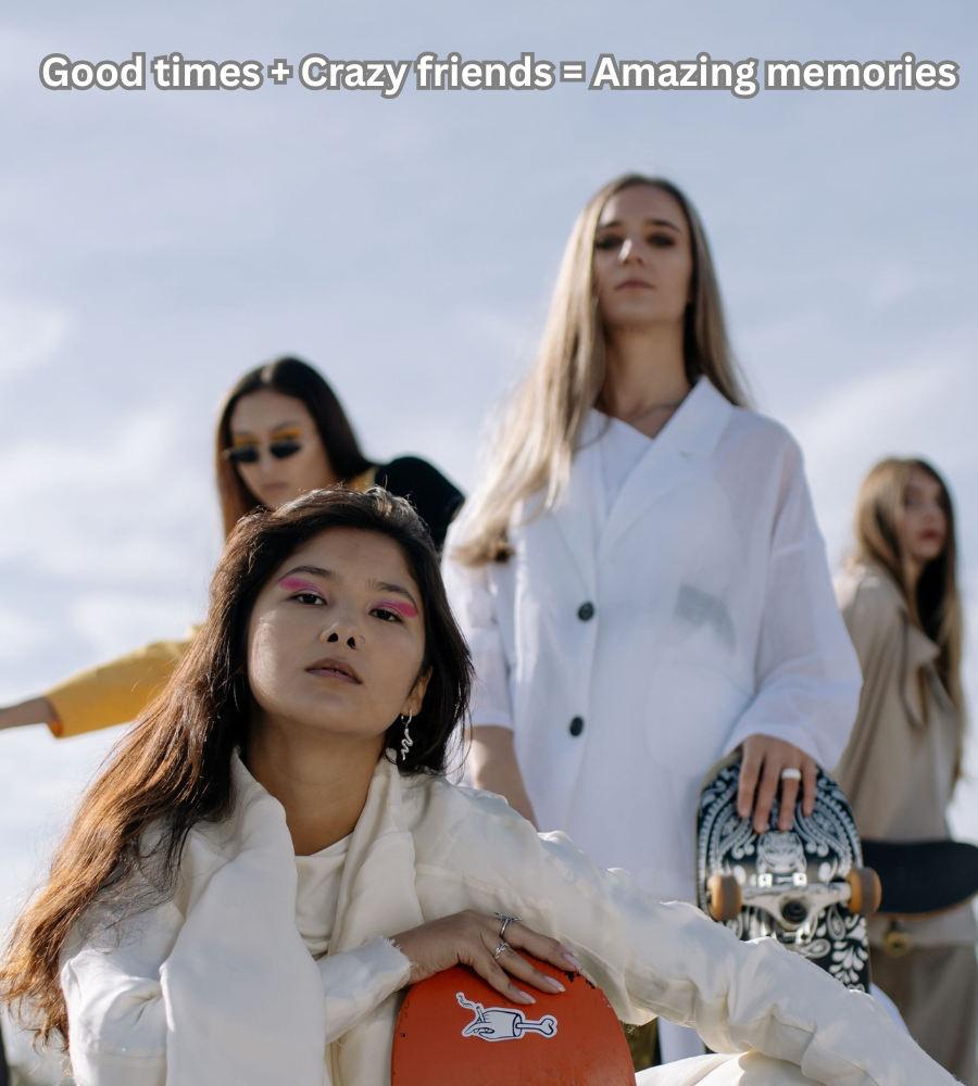 Girls Squad Captions