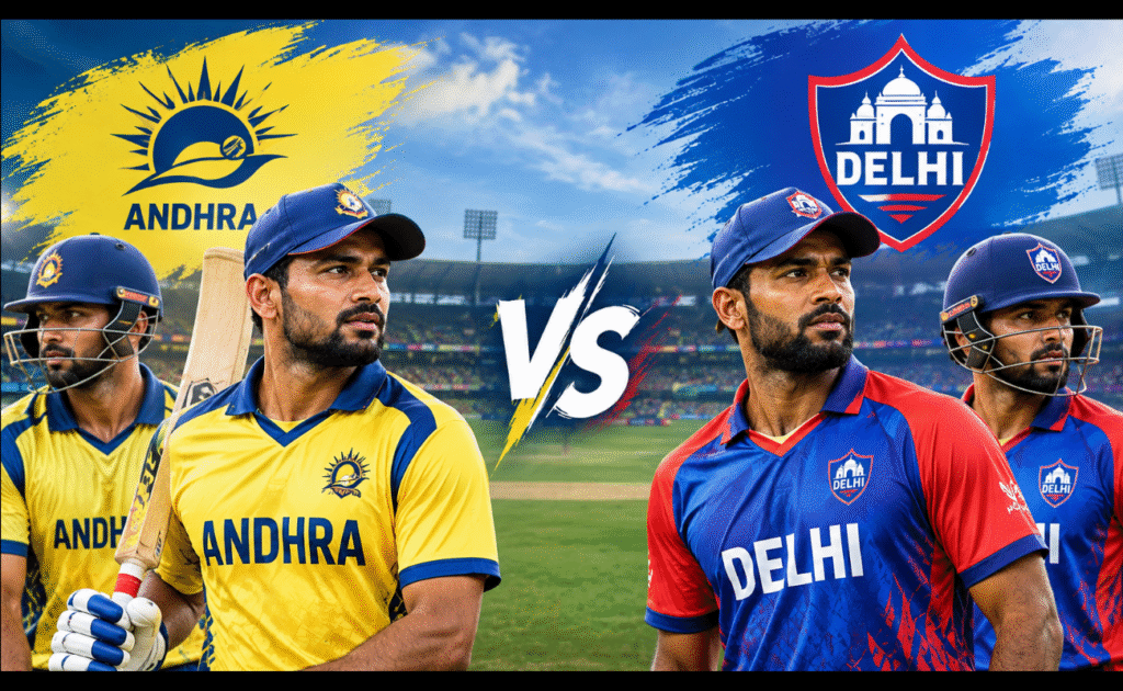 Andhra vs Delhi: Head-to-Head Record, Results, Recent Form and Key Stats
