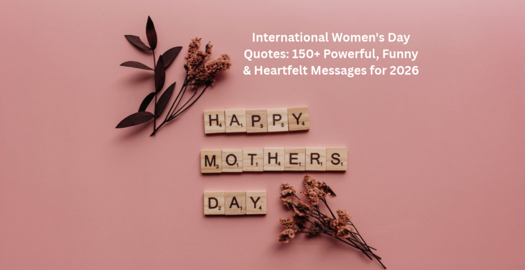 International Women’s Day Quotes: 150+ Powerful, Funny & Heartfelt Messages for 2026 International Womens Day Quotes Image